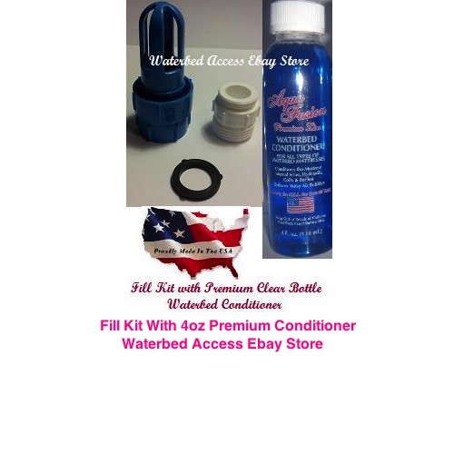 Eastern King Softside Waterbed Mattress Replacement Bladder 99% Support