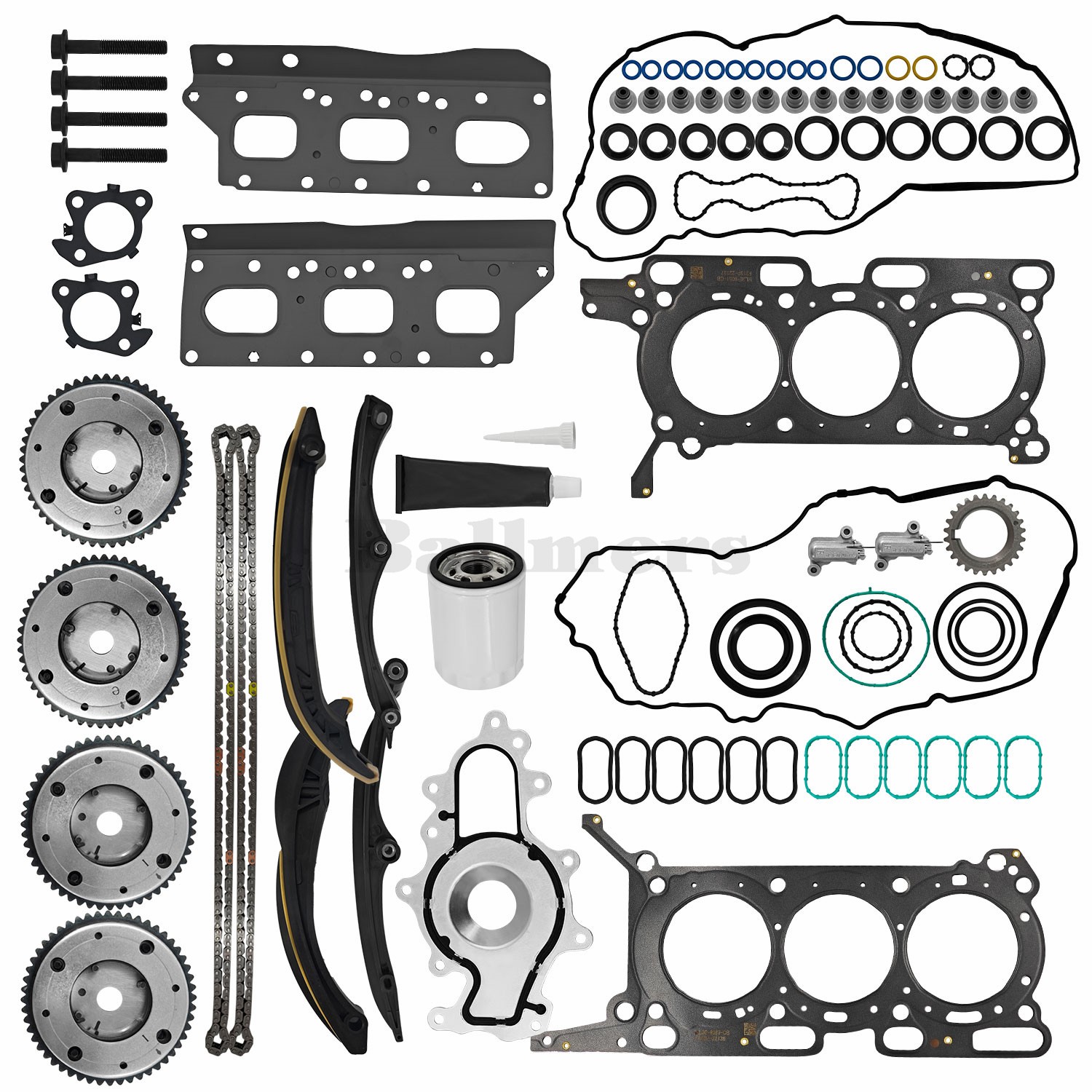 For 3.5L Ecoboost Complete Timing Kit For Ford F150 Expedition Navigator 2017-22