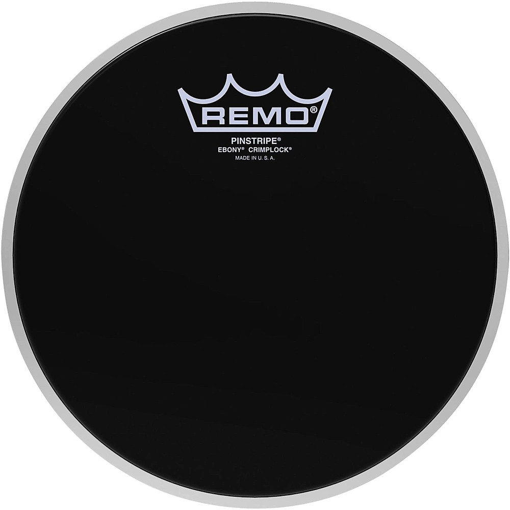 Remo Powermax Ebony Marching Tenor Drumhead 8 in.