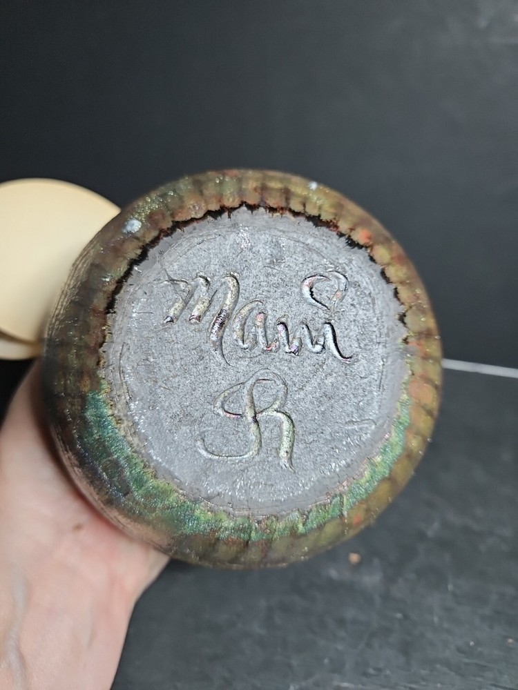 Robert Parrish Raku Vase