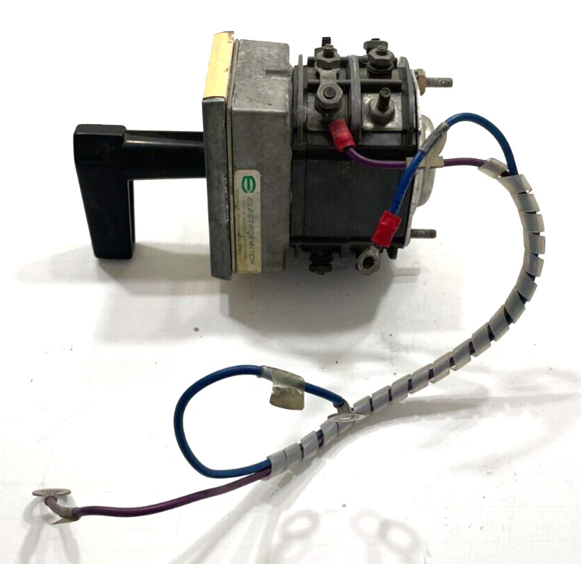 Electroswitch 3627A0BG74 Type w2 Switch 600v-8a 800v-20a