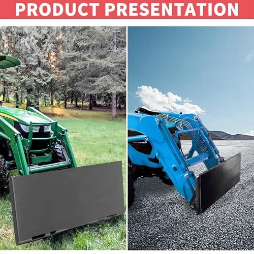 1/2" Skid Steer Mount Plate Quick Tach Attachment Loader 1 piece 1/2" thick