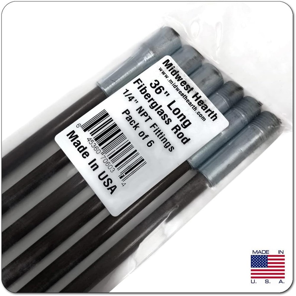 Durable Fiberglass Chimney Sweep Kit