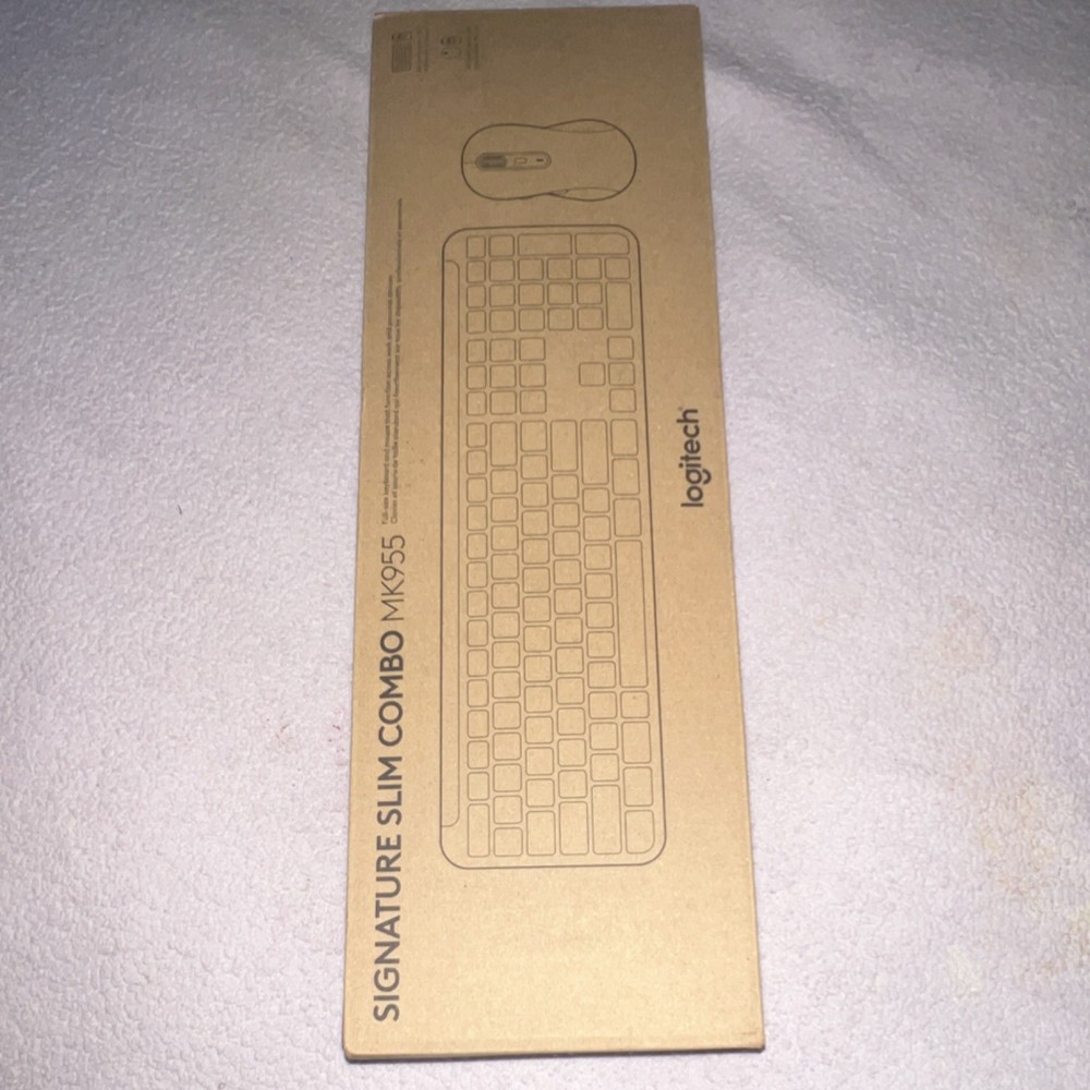 Logitech MK955 Wireless Bluetooth Keyboard Mouse Combo Plug & Play QWERTY