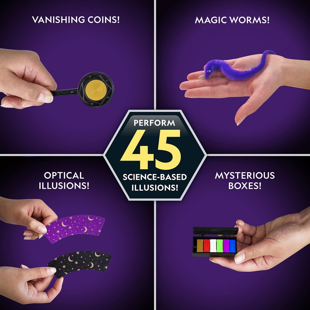 Magic Kit for Kids - 45 Tricks with Step-by-Step Video Instructions