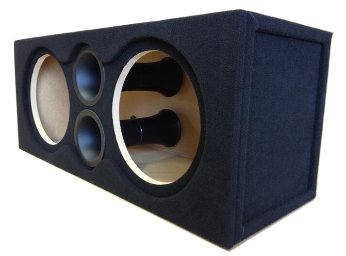 Custom Ported / Vented Sub Box Speaker Enclosure for 2 12" Subs ~ 3.0CF - 32Hz ~