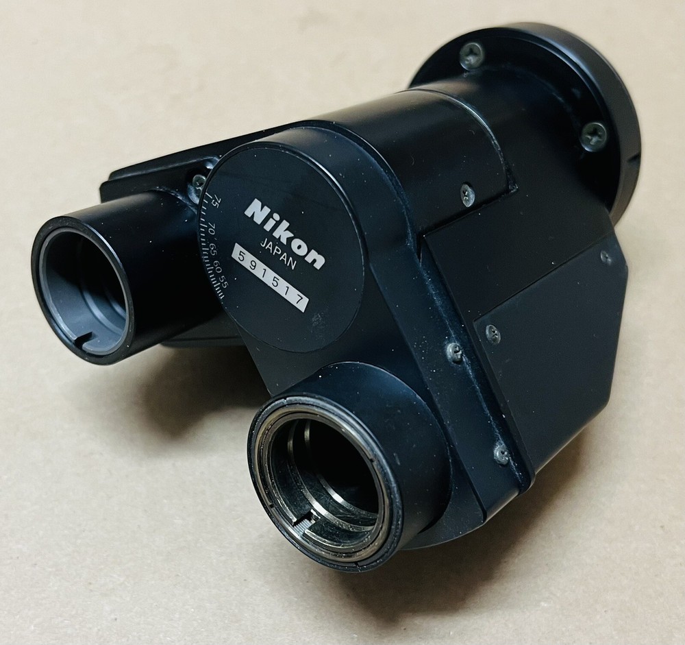 Binocular Head Nikon For Microphot Microscope