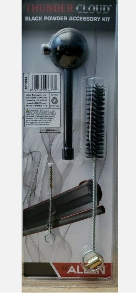 🆕 Allen THUNDER CLOUD Black Powder Accessory Kit - 87133A Capper Starter Loader