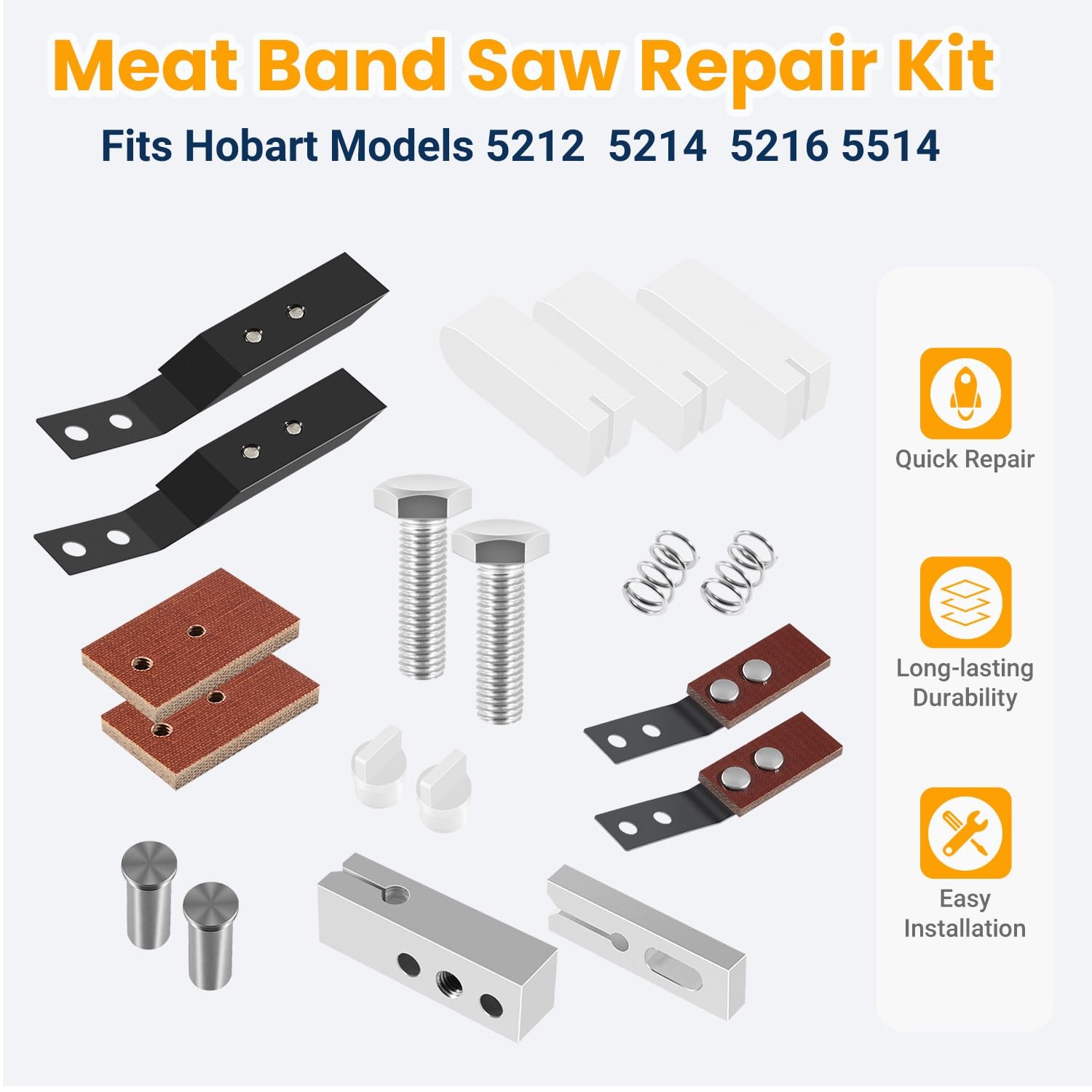 HRK-1 Meat Band Saw Repair Kit Replacement for Hobart Saws 5212 5214 5216 5514
