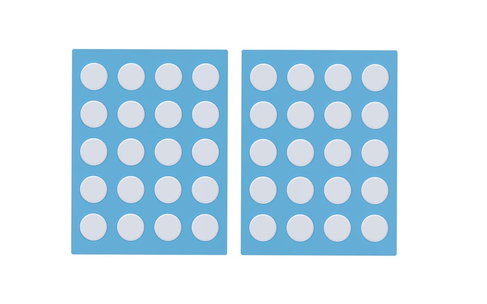 PWNAGE SmoothGlide Universal Dot PTFE Rounded Replacement Mouse Skates White