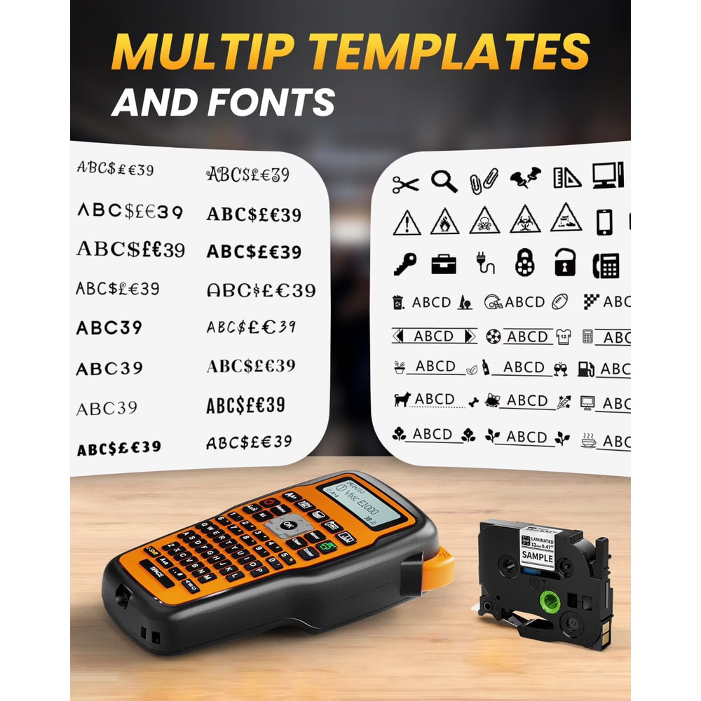 Industrial Label Maker, Label Maker Machine, E1000 PRO Heat Shrink Label Maker