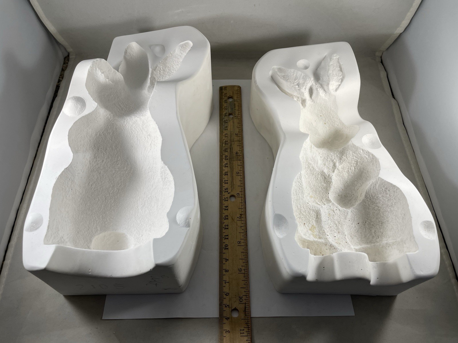 Nowell’s Inc 1996 Ceramic Slip Mold Bunny Rabbit NM-2105