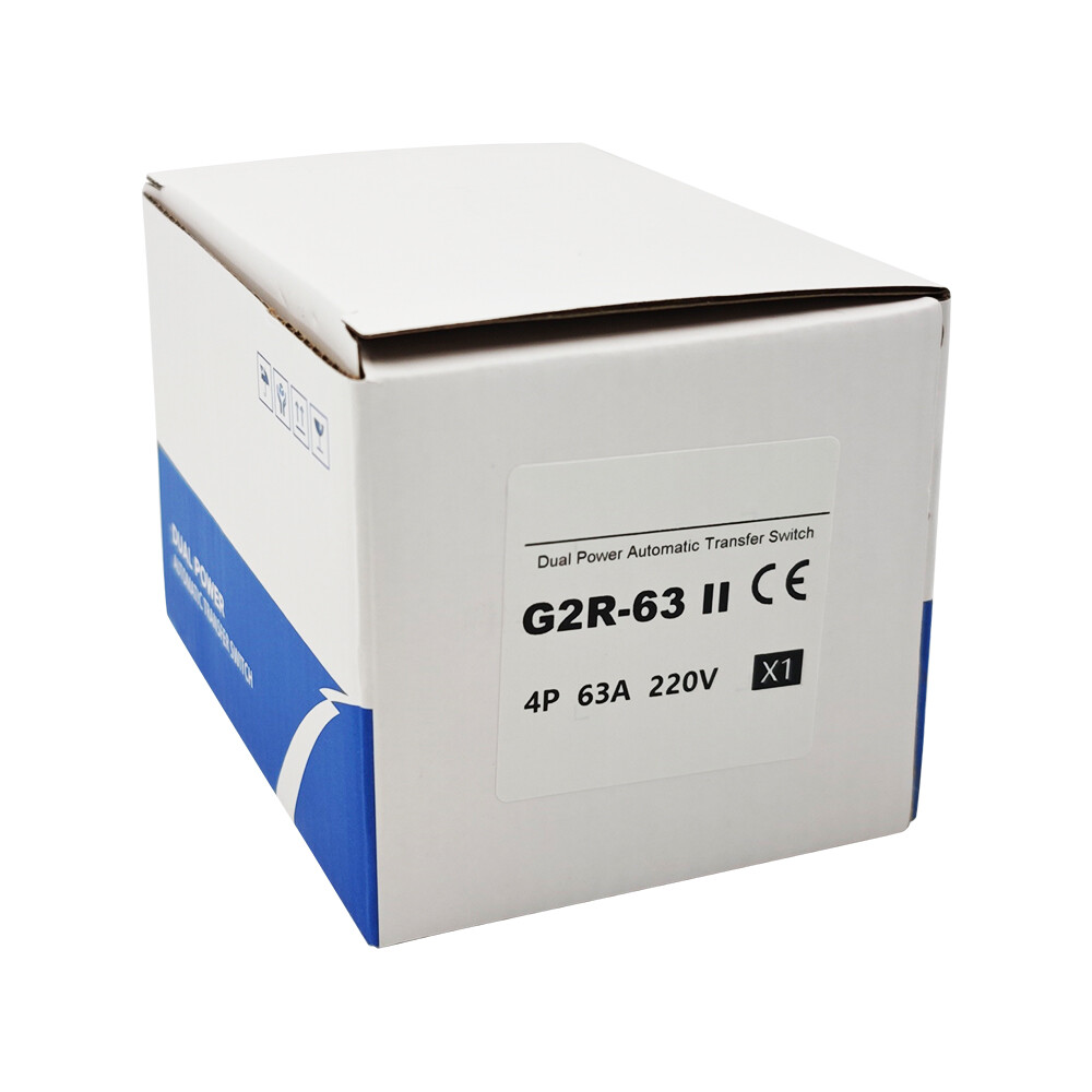 NEW Mini Dual Power Automatic Transfer Switch Grid to Alternator 4P 63A 220V