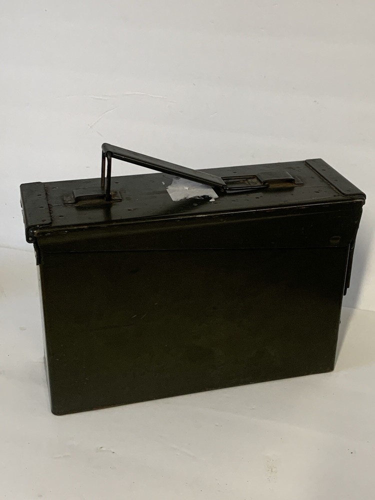 Vintage U.S. Military Ammo Box ~ Empty Case