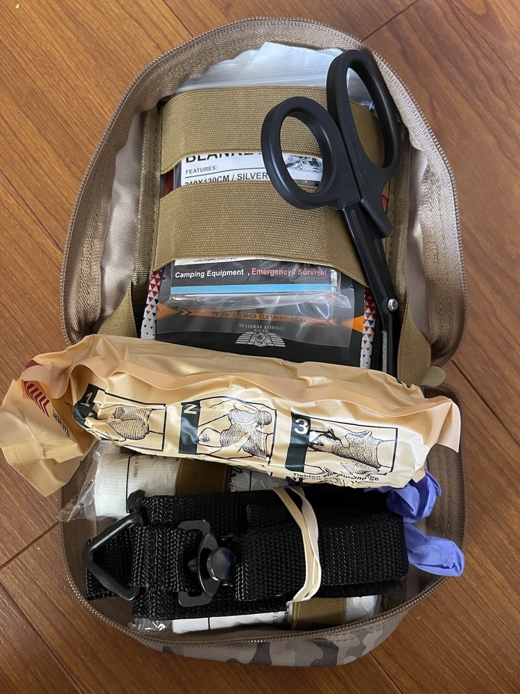 Tactical Trauma Combat First Aid Kit