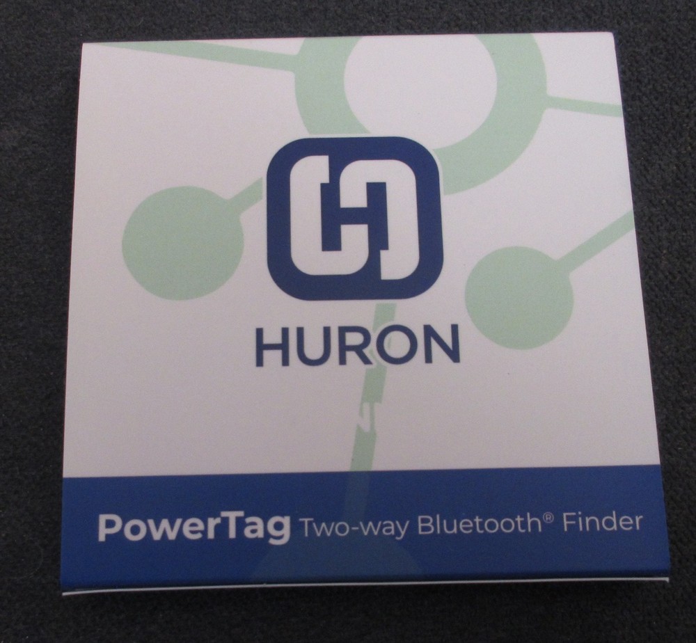 HURON PowerTag Two Way Bluetooth Finder - NEW
