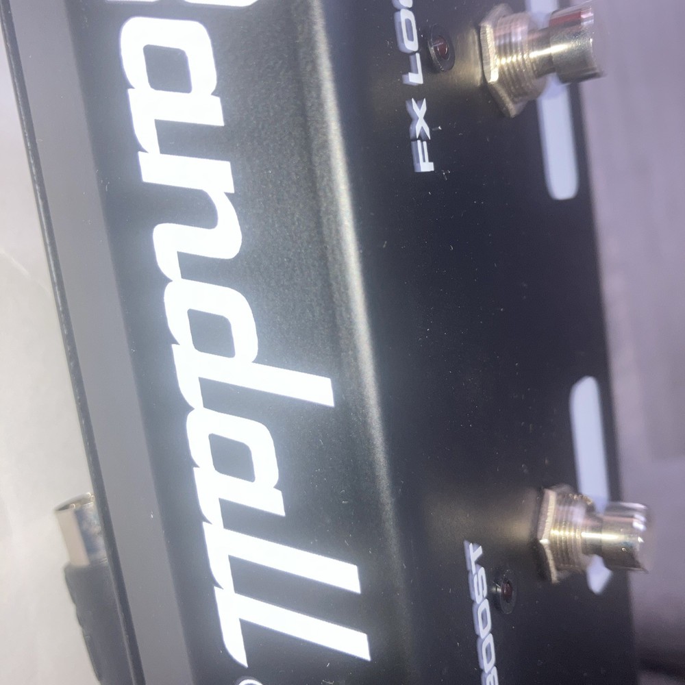 Randall 4 Button Amplifier Pedal Cable Included Clean overdrive Boost FX Loop