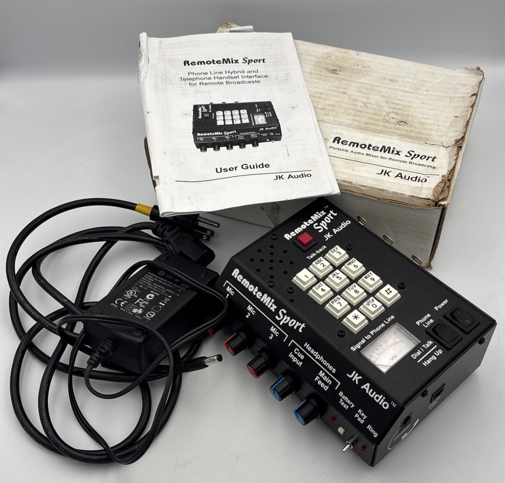 JK Audio Remote Mix 3 professional broadcast mixer
