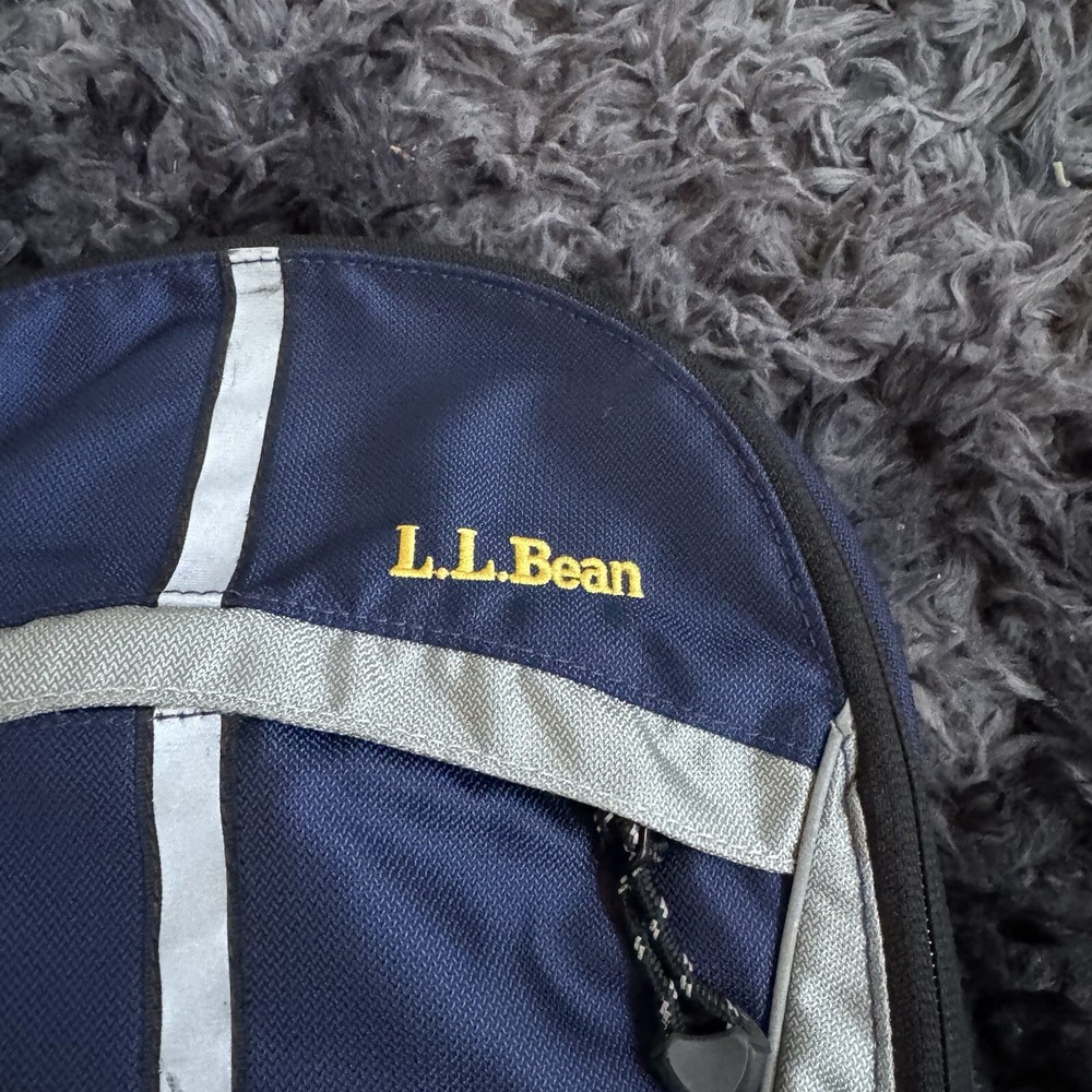 LL Bean Water Bladder Backpack Aquifer 500 Good Condition Blue