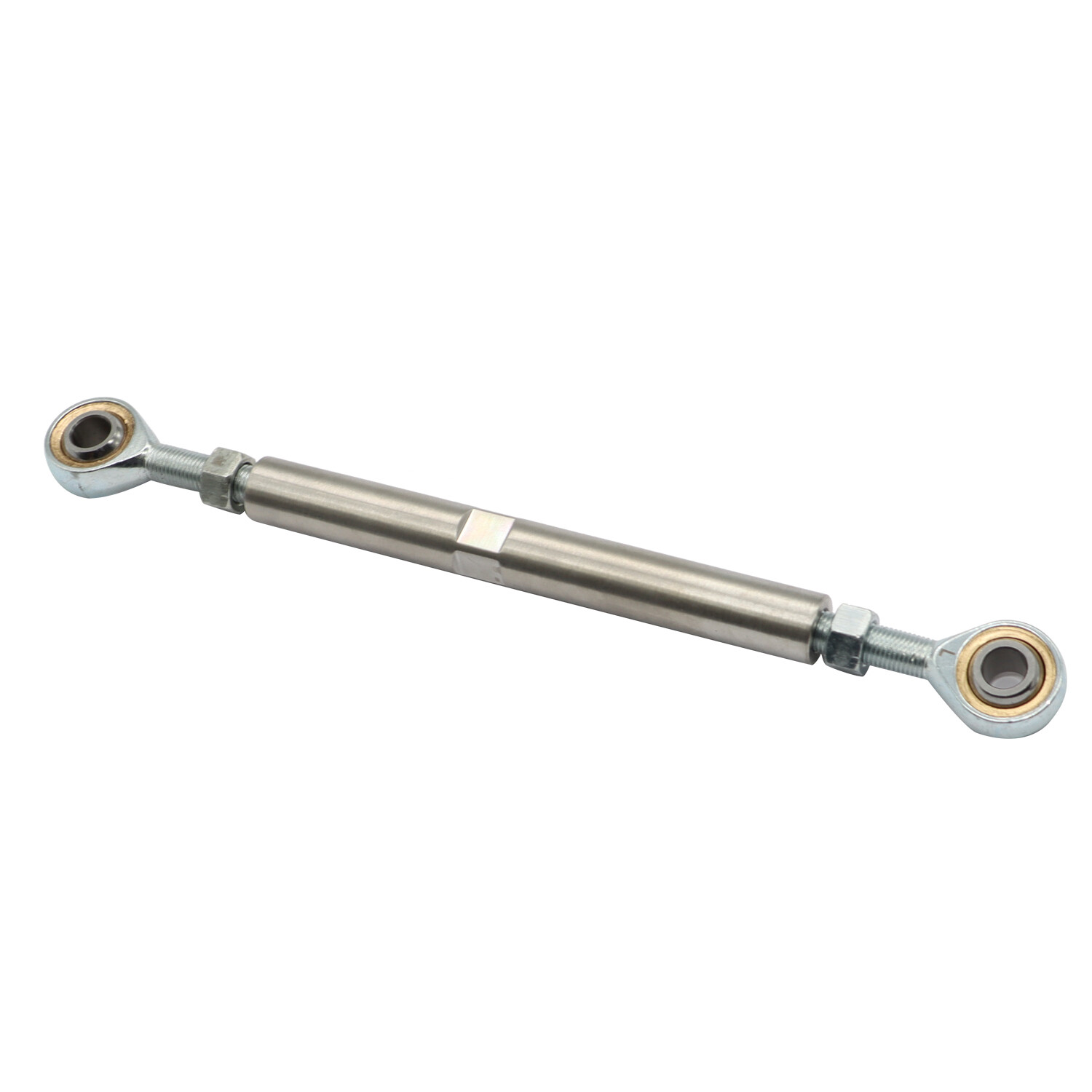 ADJUSTABLE TENSIONING ROD HEIM JOINT ALTERNATOR BRACKET SBC BBC 350 454 5 1/2"