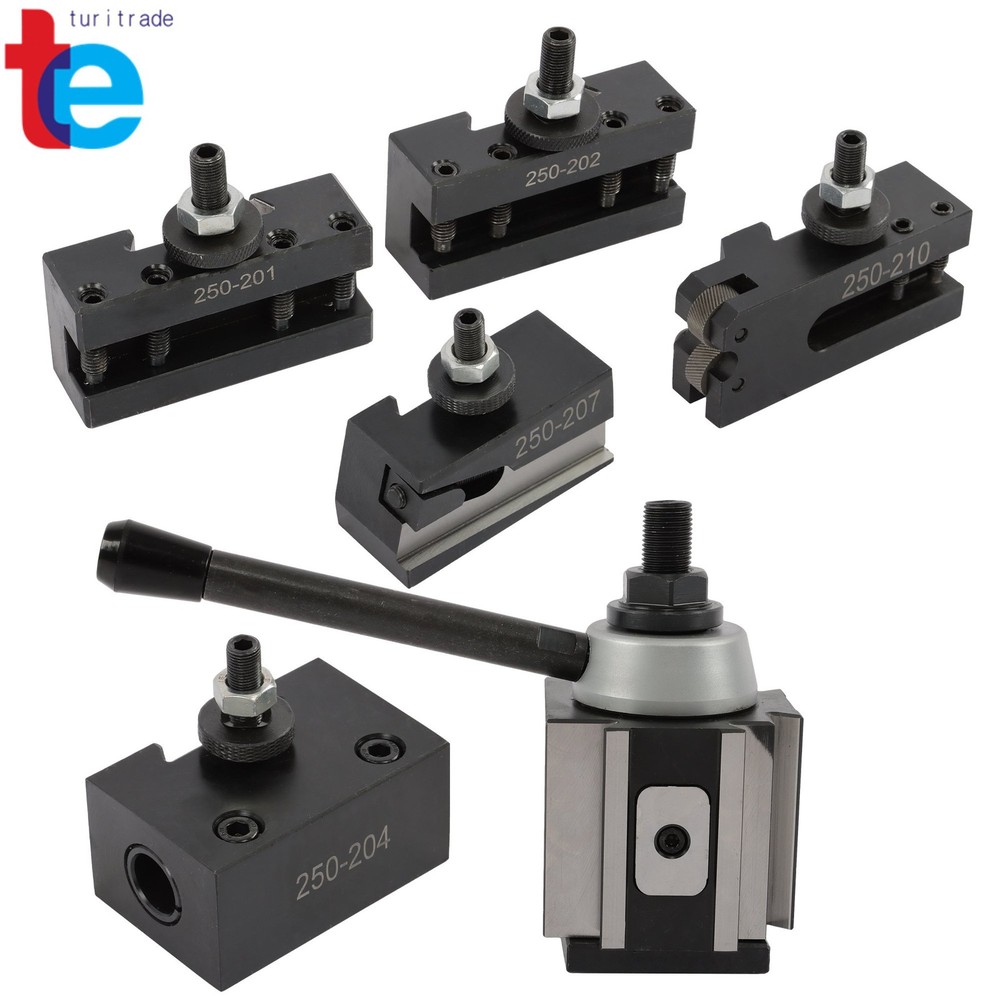 Quick Change BXA Tool Post Set Model 250-200 for Metalworking