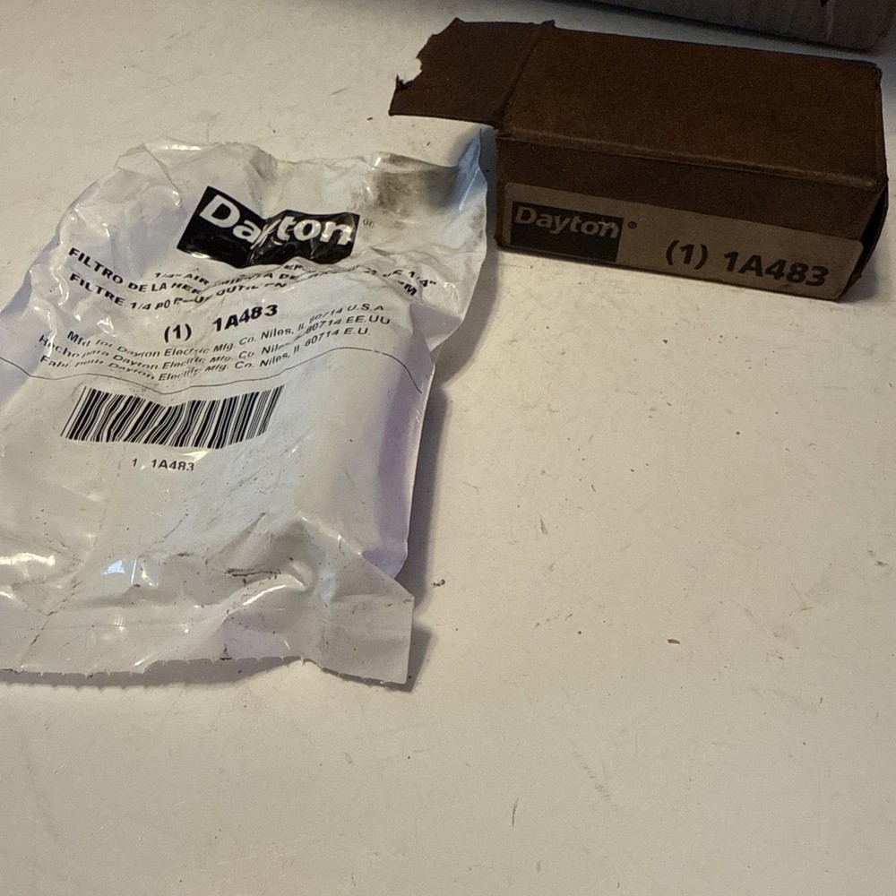 Dayton 1A483 Air Tool Filter NOS