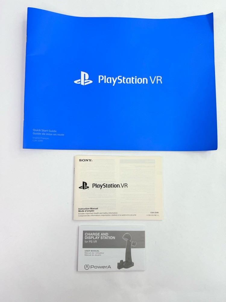 Sony PlayStation 4 PS VR Headset Bundle w/ 3 Games