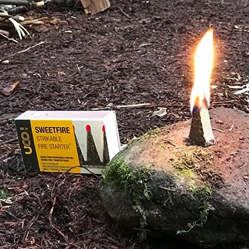 UCO Sweetfire Strikeable Fire Starter, 20 Pieces