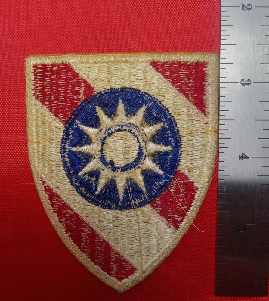 US Army Authentic WW2 Era Combat Training Command China Burma India (CBI) Patch