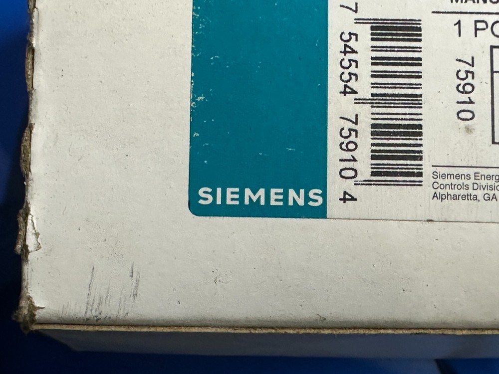 Siemens SMFF01 Manual Starter
