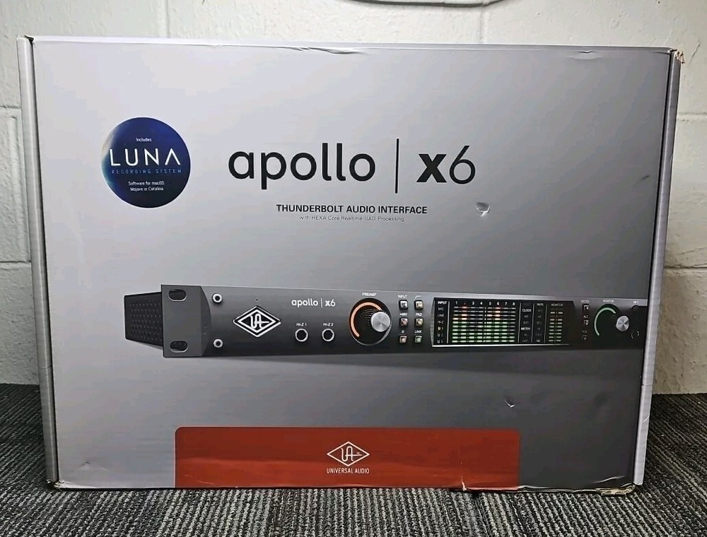 Universal Audio (UAD-2 Apollo X6 HE US) Apollo X6 Thunderbolt Audio Interface