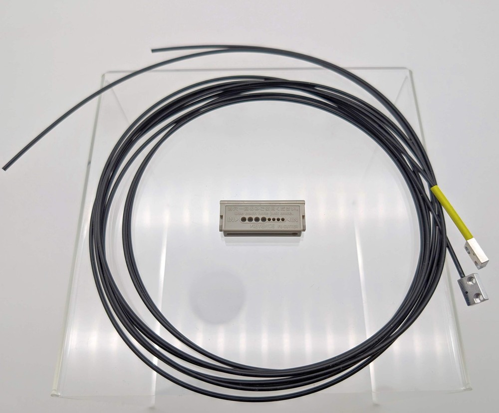 Keyence FU-56TZ Fiber Optic Sensor Thrubeam Type R2 MM Bend Radius