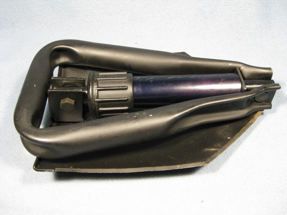 Vintage US. 1990 Ames E-tool Trench Shovel