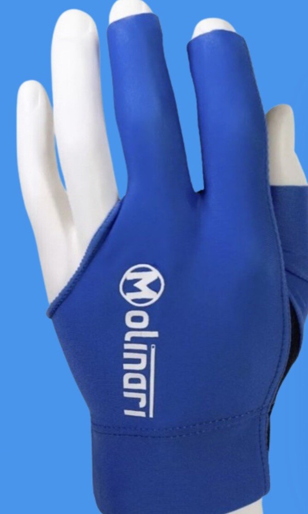 MOLINARI BILLIARDS GLOVE ROYAL ** LARGE.