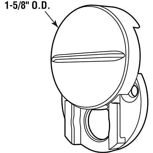 Defender Security Outside Diameter Speyeguard Peephole Cover- Grey