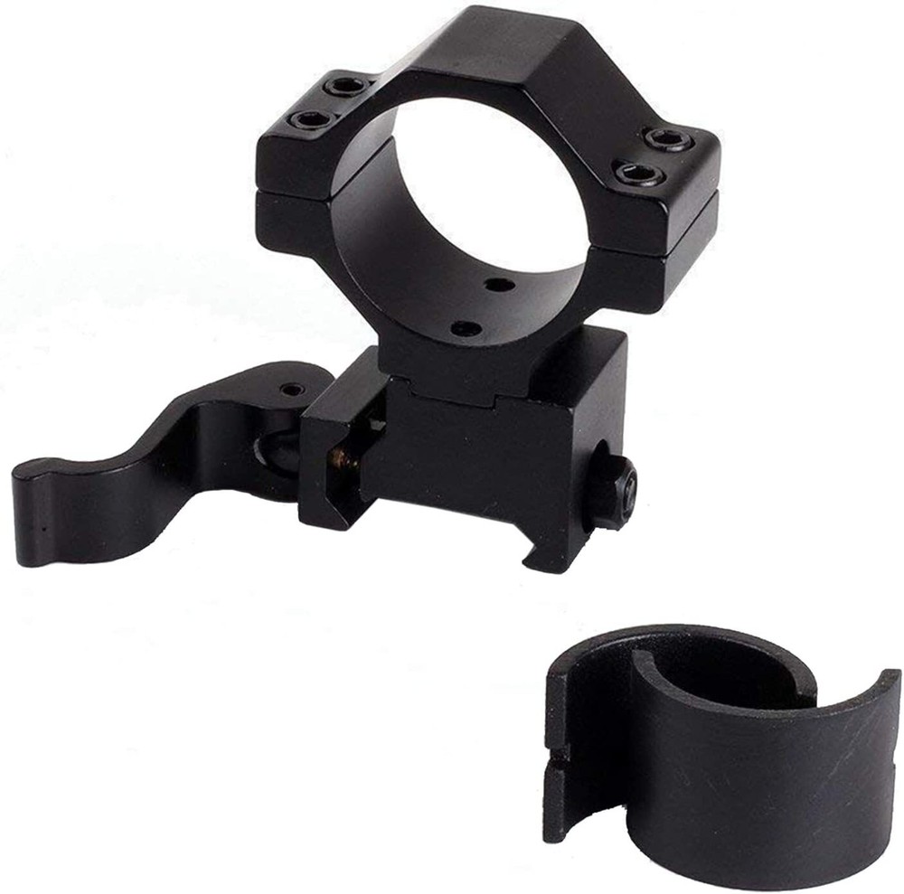 2 X Quick Release Picatinny Scope Light Mount Fit for 30MM & 25.4MM Ring