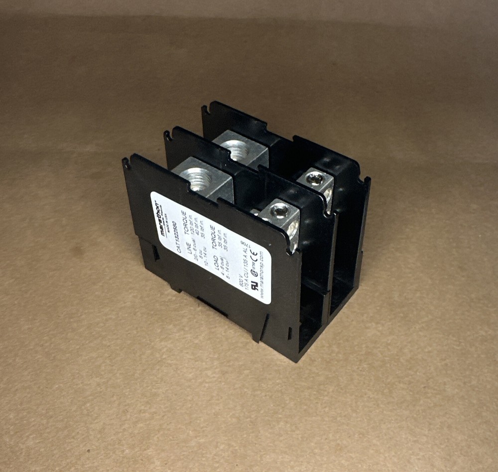 Marathon 1322580 Power Distribution Terminal Block , Pre-owned