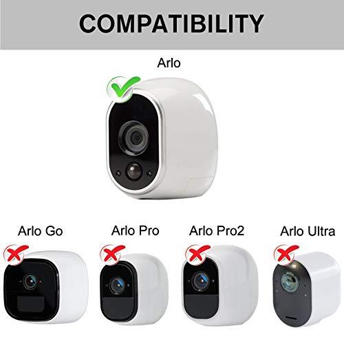 ALERTCAM 2Pack Power Adapter Compatible with Arlo Replace CR123A with 25Feet/...
