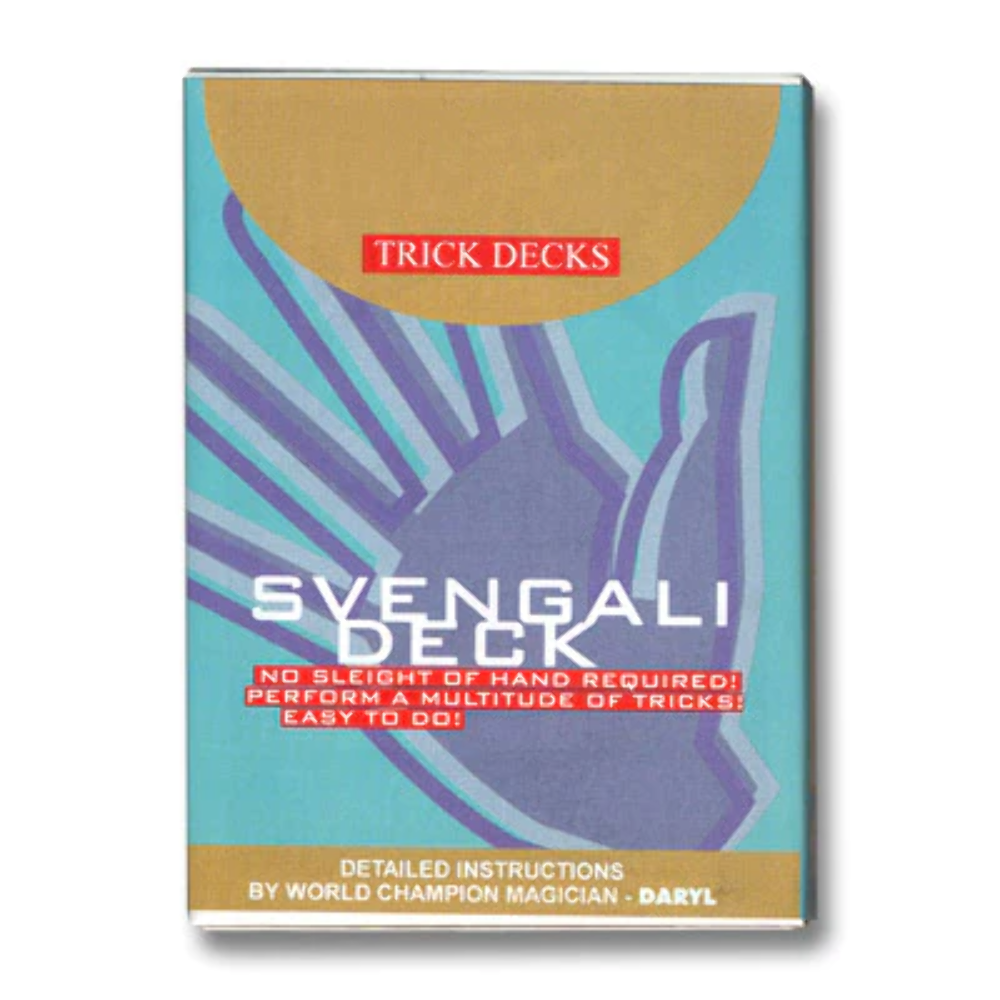Svengali Deck Bicycle (Red) - TripOnMagic