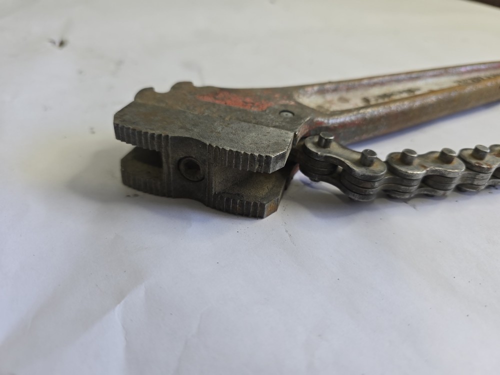 Ridgid C-18 Chain Wrench 2 1/2" Pipe Fitting USA