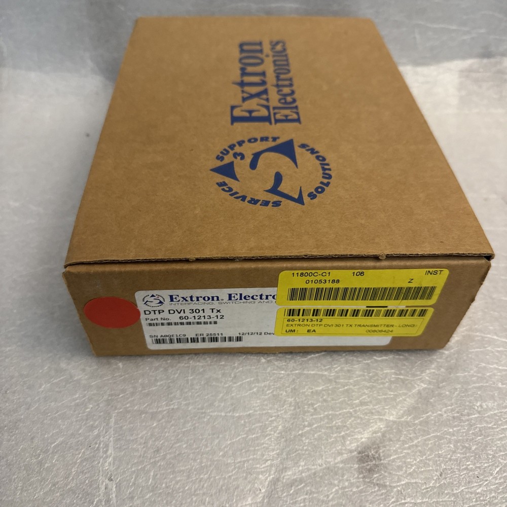 NEW IN BOX Extron DTP DVI 301 Tx (Missing Power Adapter)
