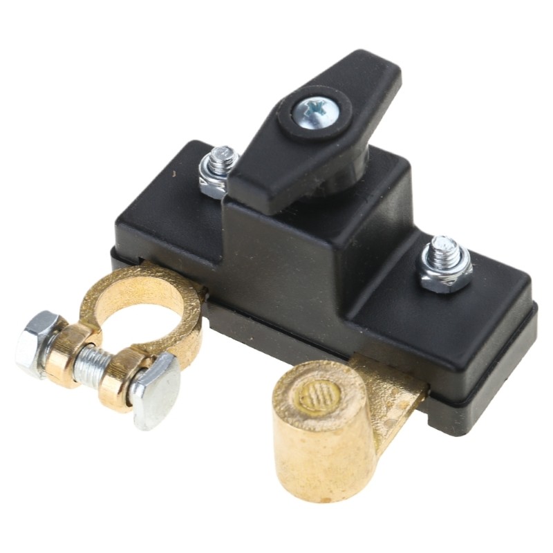 Auto Battery Cut Off Switch Battery Isolator Switch Brass for Long Term Storage