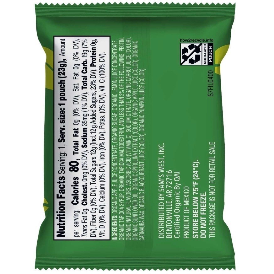 Member’s Mark Organic Fruit Snacks, 48 ct.