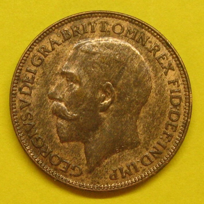 1925 Great Britain Farthing Take a Look