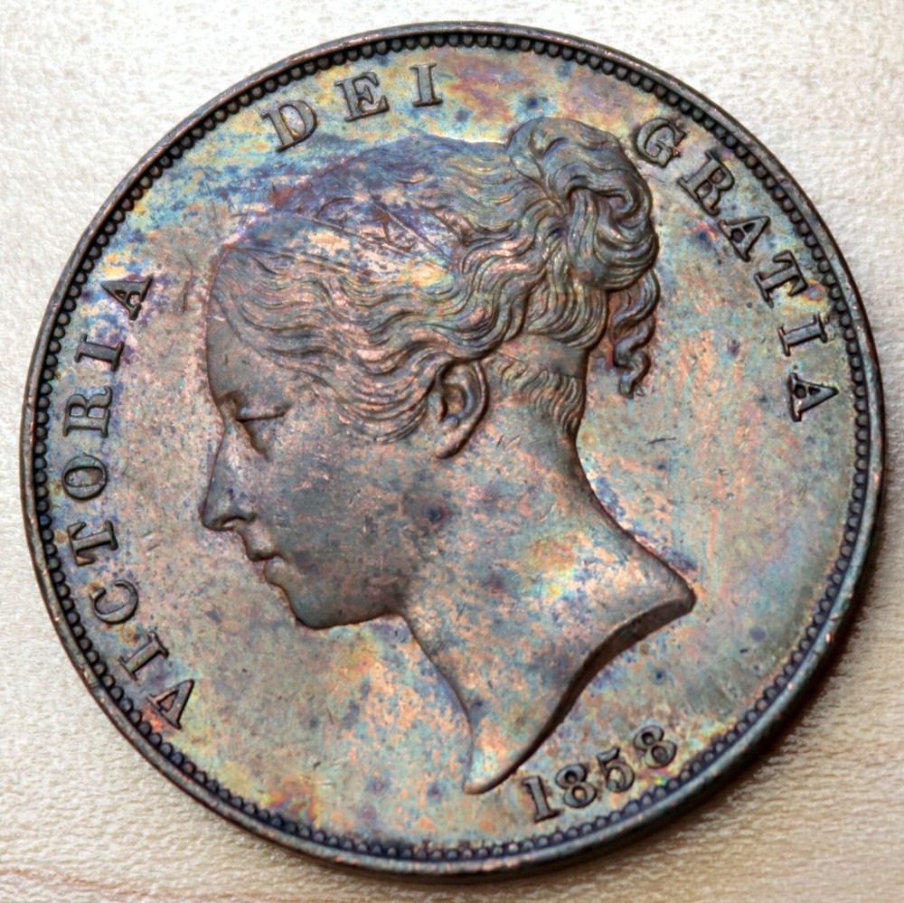 1858 Great Britain Penny
