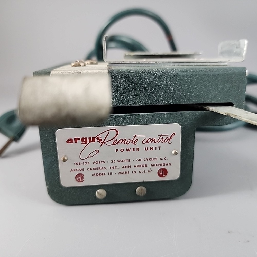 Vintage Argus Remote Control Power Unit Model III - Powers On