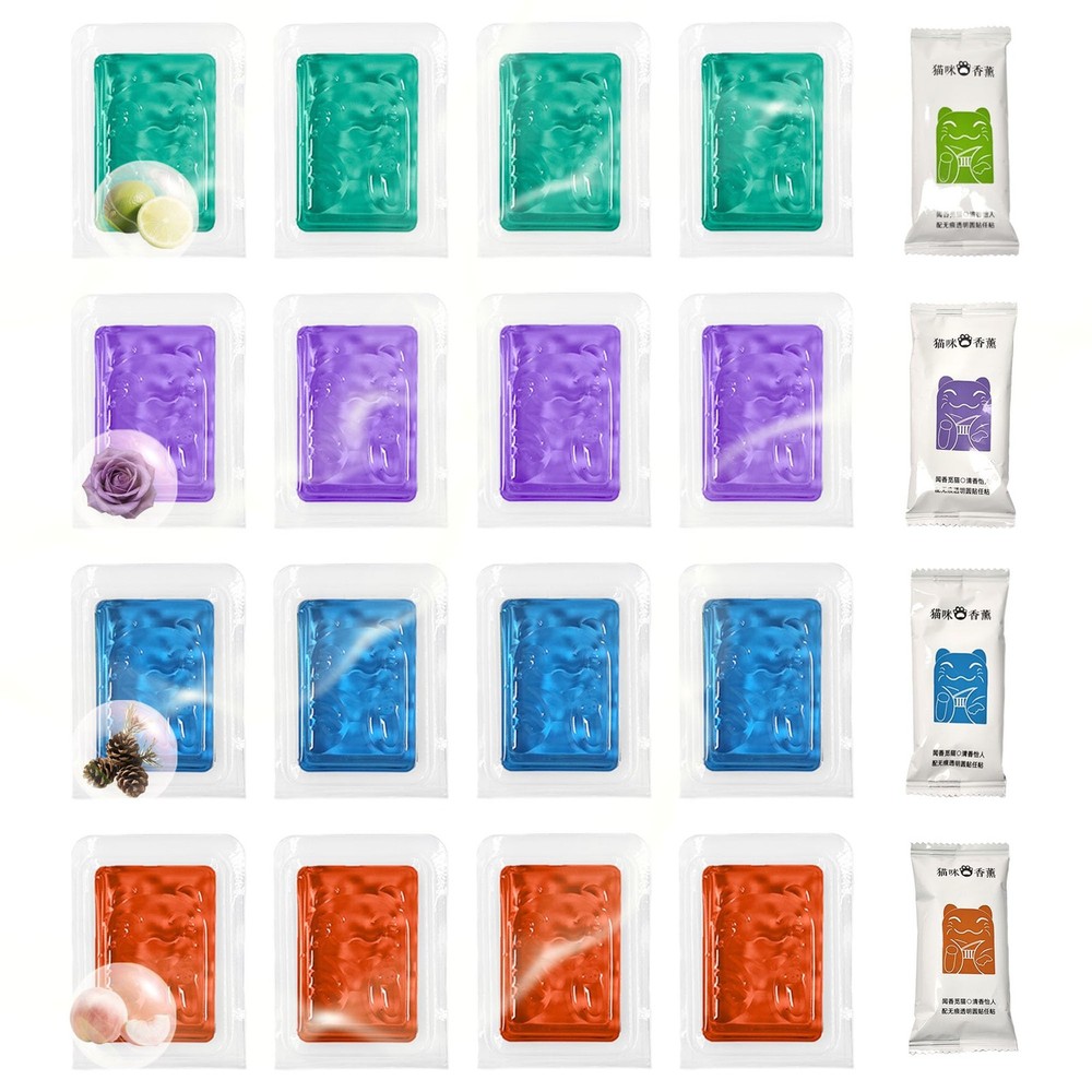 16 Pack Universal Odor for Automatic -Cleaning Litter , Deodorizer Design for...