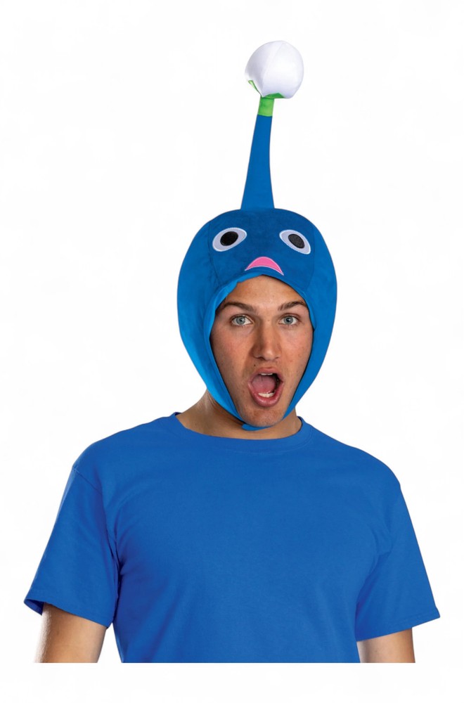 Blue Pikmin Costume Headpiece Accessory