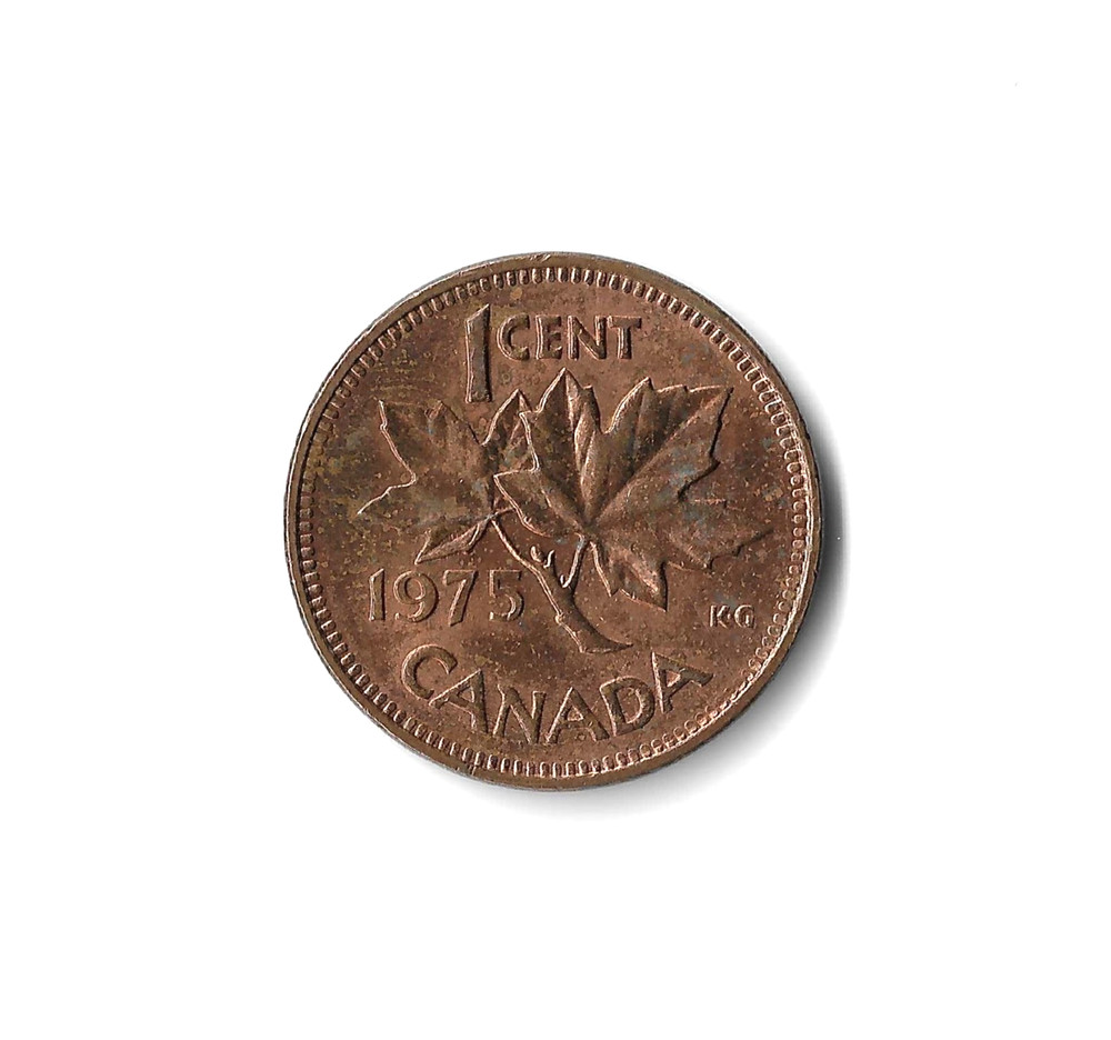 1975 Canada - 1 Cent - 132 - Bronze - 3.2g