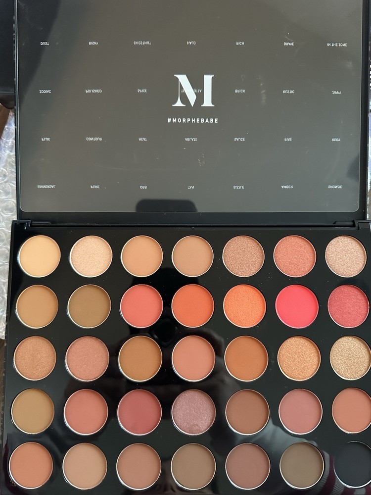 Morphe 3502 Second Nature Eyeshadow Palette 100% Authentic
